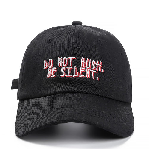DO NOT RUSH BE SİLENT CAP
